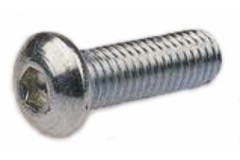 Halbrundkopfschraube mit Innensechskant, ISO7380 10.9 M5x10
